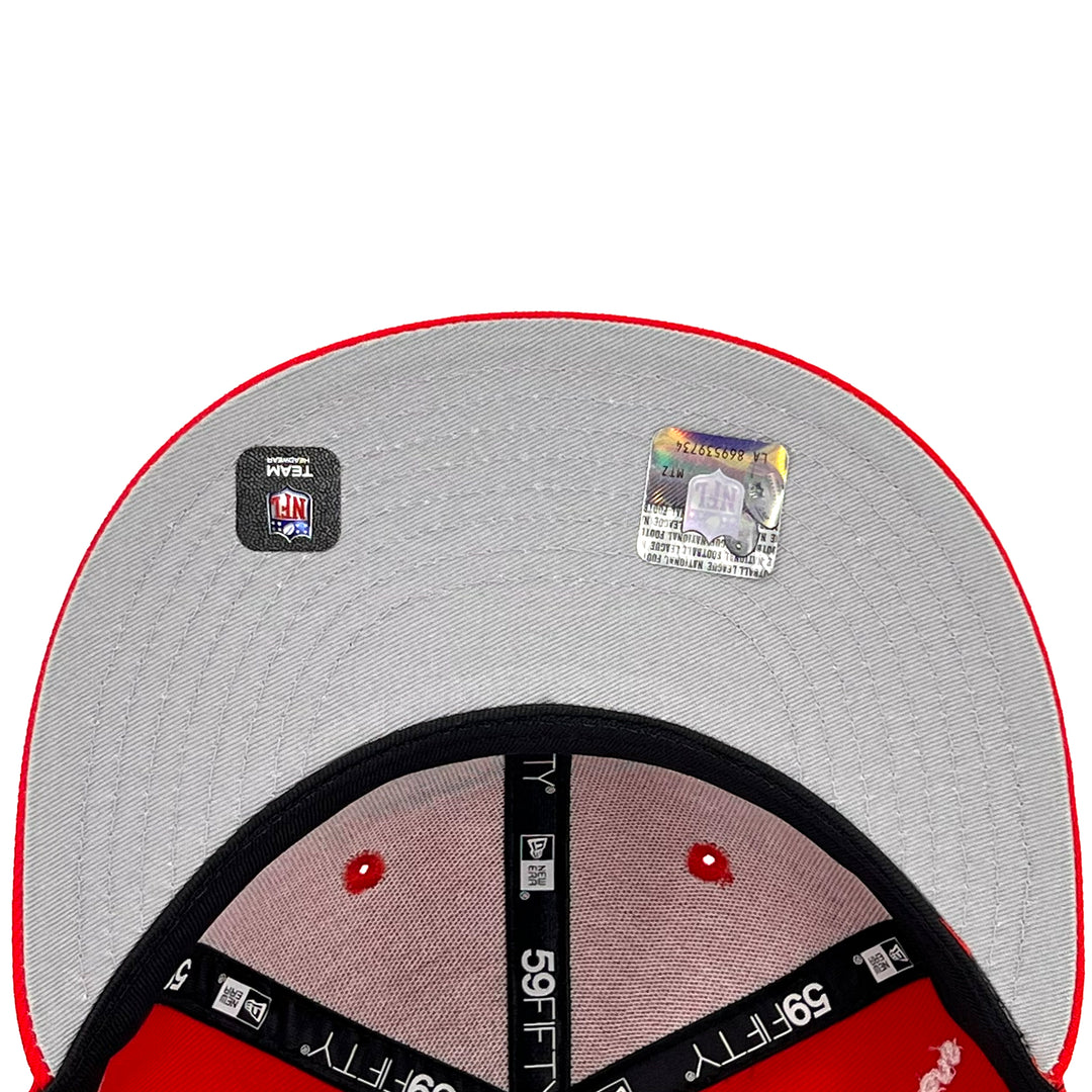 หมวกแก๊ป New Era รุ่น Kansas City Chiefs Scribble Red 59Fifty Cap