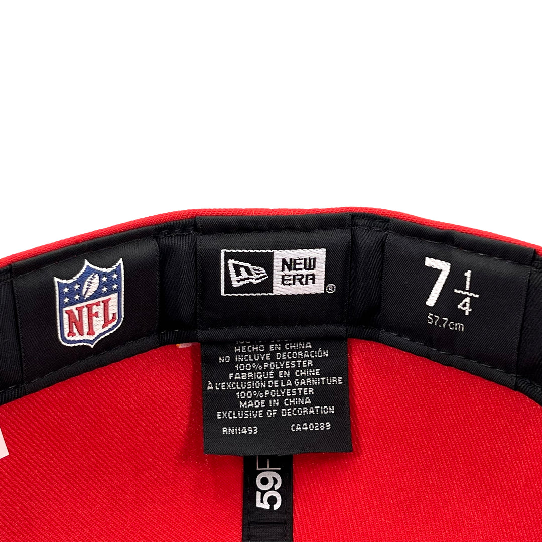 หมวกแก๊ป New Era รุ่น Kansas City Chiefs Scribble Red 59Fifty Cap