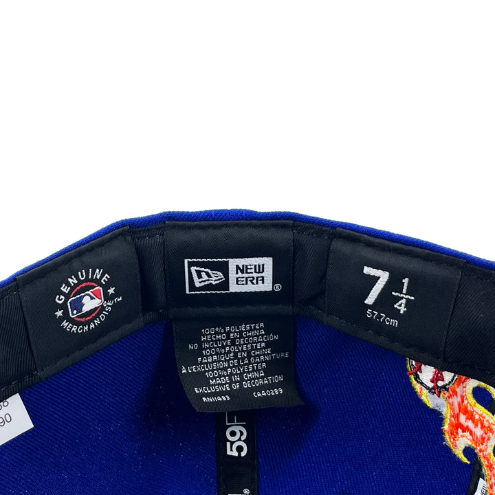 หมวกแก๊ป New Era รุ่น Los Angeles Dodgers Scribble Dark Royal 59Fifty Cap