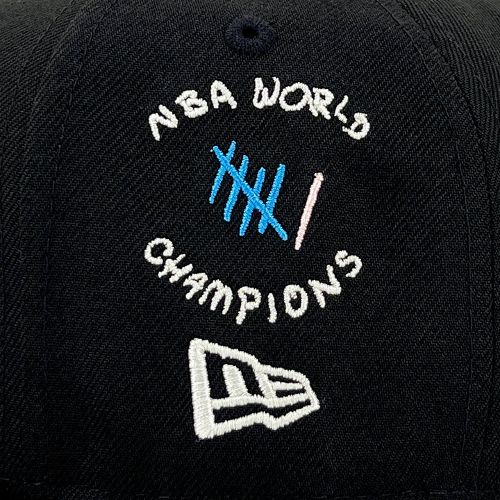 หมวกแก๊ป New Era รุ่น Chicago Bulls Scribble Black 59Fifty Cap