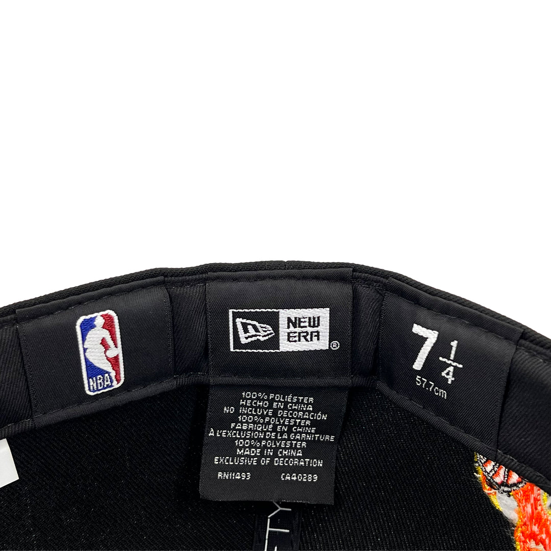 หมวกแก๊ป New Era รุ่น Chicago Bulls Scribble Black 59Fifty Cap
