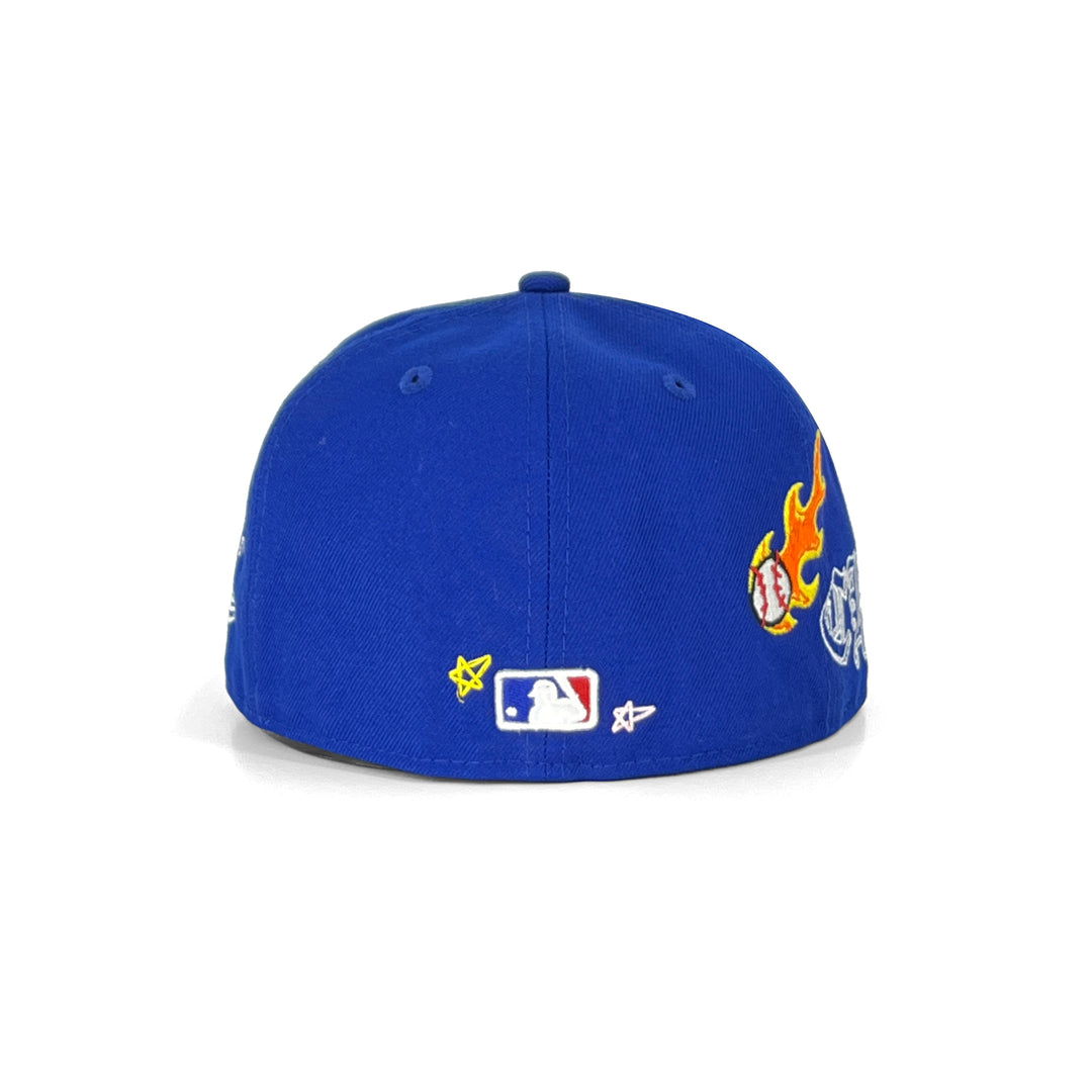 หมวกแก๊ป New Era รุ่น Chicago Cubs Scribble Royal 59Fifty Cap
