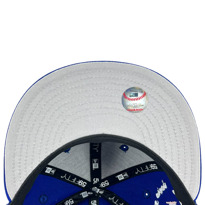 หมวกแก๊ป New Era รุ่น New York Mets Scribble Royal 59Fifty Cap