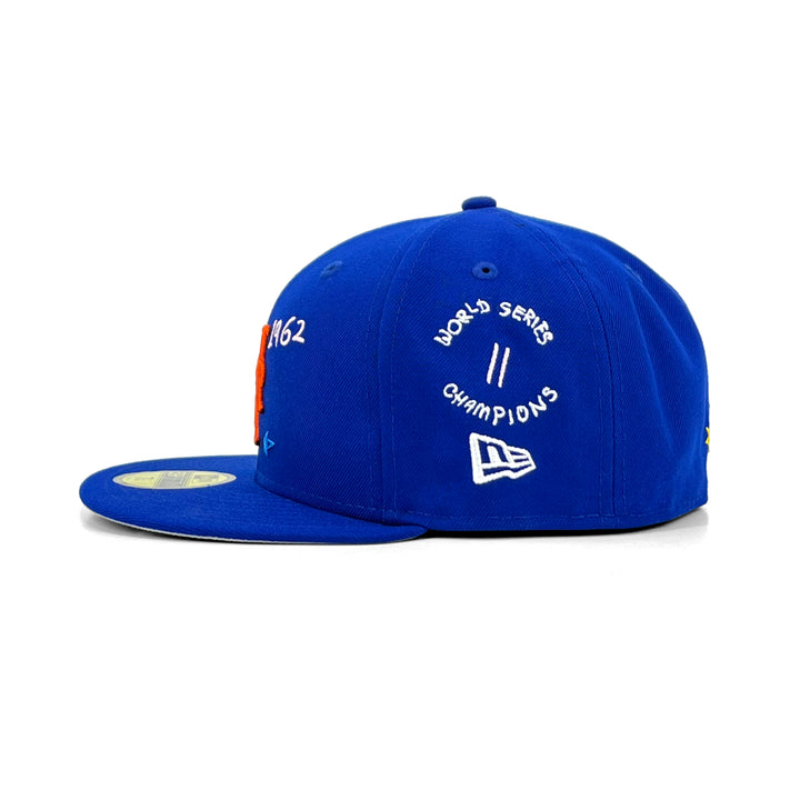 หมวกแก๊ป New Era รุ่น New York Mets Scribble Royal 59Fifty Cap