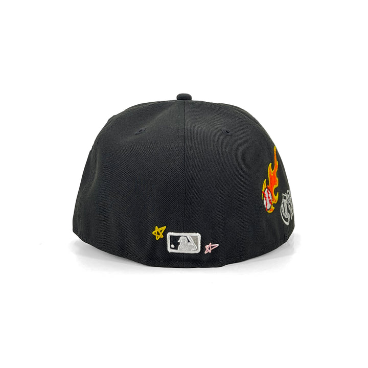 หมวกแก๊ป New Era รุ่น Chicago White Sox Scribble Black 59Fifty Cap