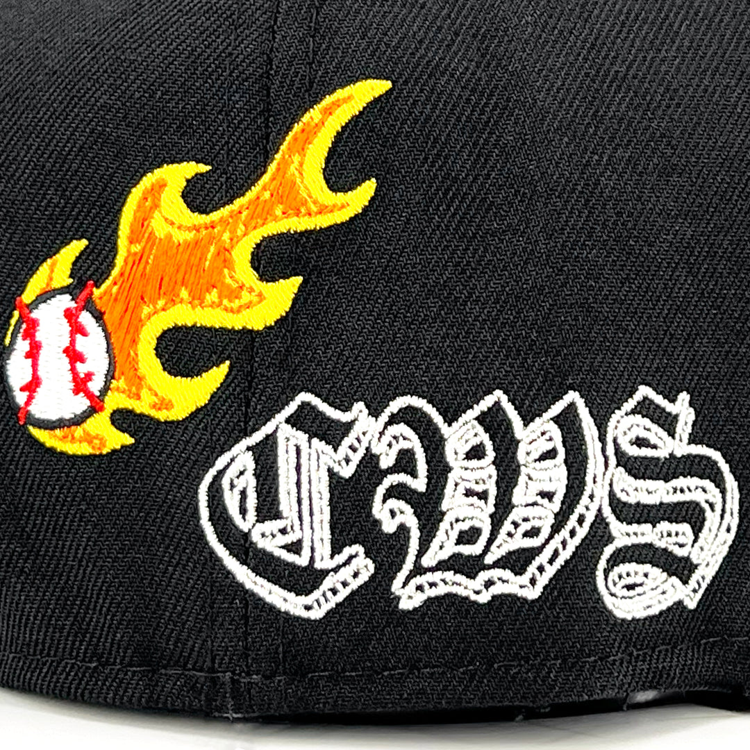 หมวกแก๊ป New Era รุ่น Chicago White Sox Scribble Black 59Fifty Cap