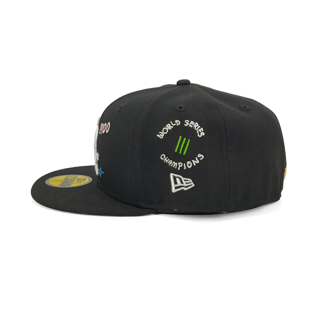 หมวกแก๊ป New Era รุ่น Chicago White Sox Scribble Black 59Fifty Cap