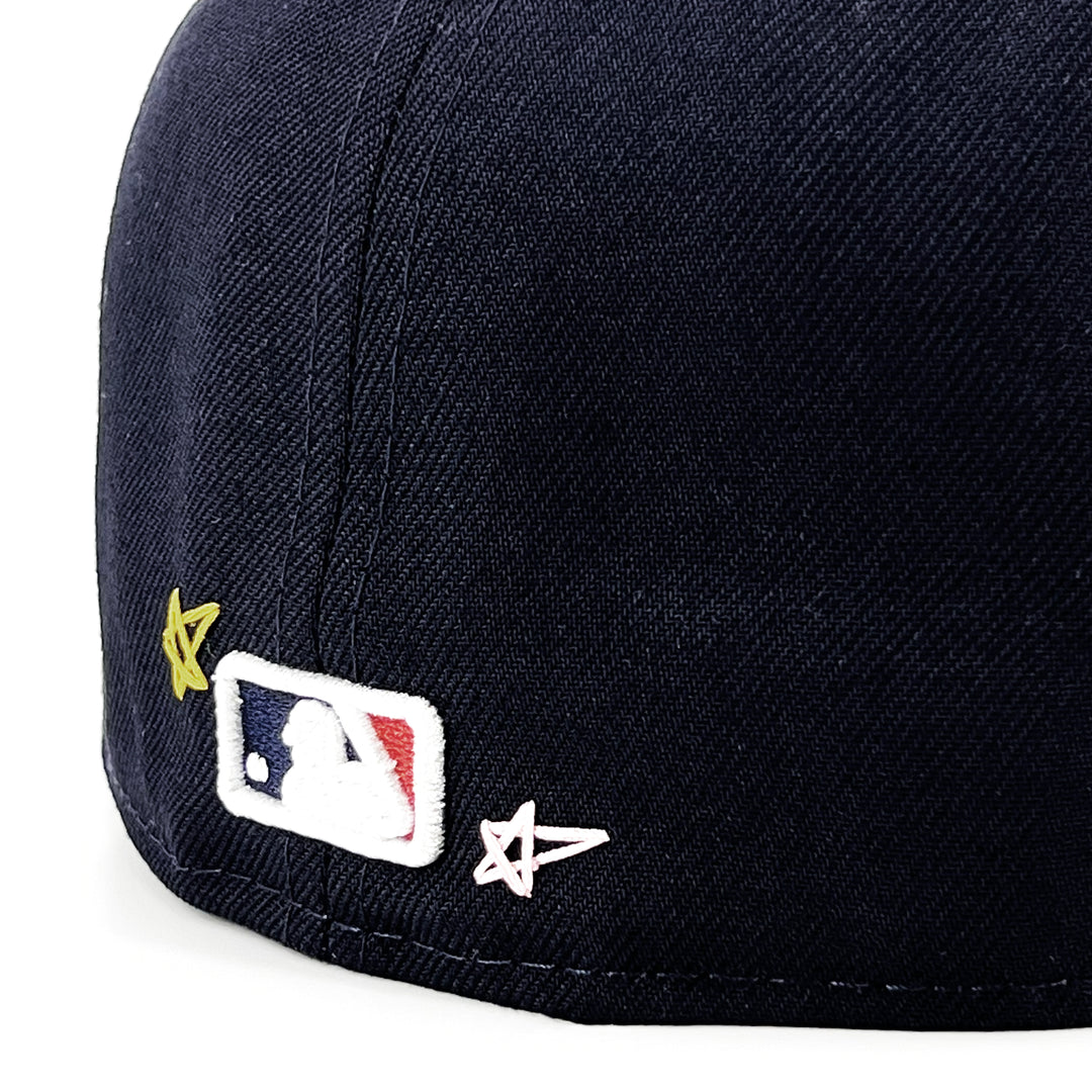 หมวกแก๊ป New Era รุ่น Atlanta Braves Scribble Black 59Fifty Cap