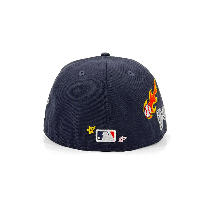 หมวกแก๊ป New Era รุ่น Houston Astros Scribble Black 59Fifty Cap