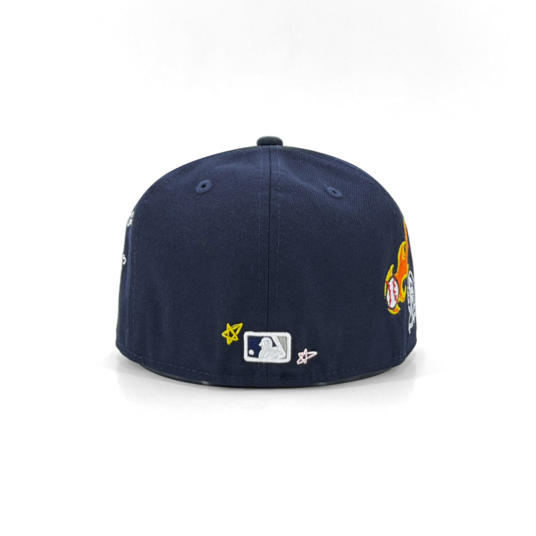หมวกแก๊ป New Era รุ่น New York Yankees Scribble Navy 59Fifty Cap
