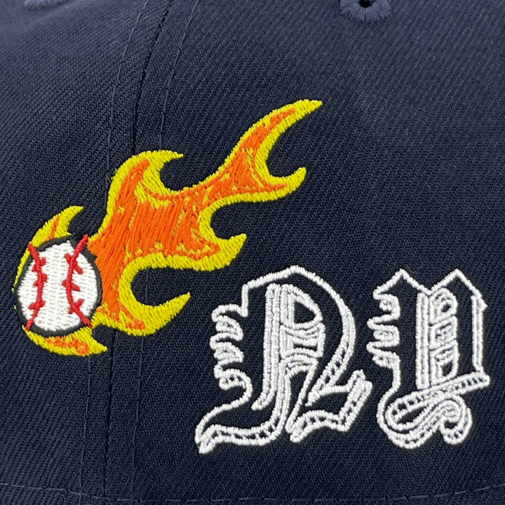 หมวกแก๊ป New Era รุ่น New York Yankees Scribble Navy 59Fifty Cap