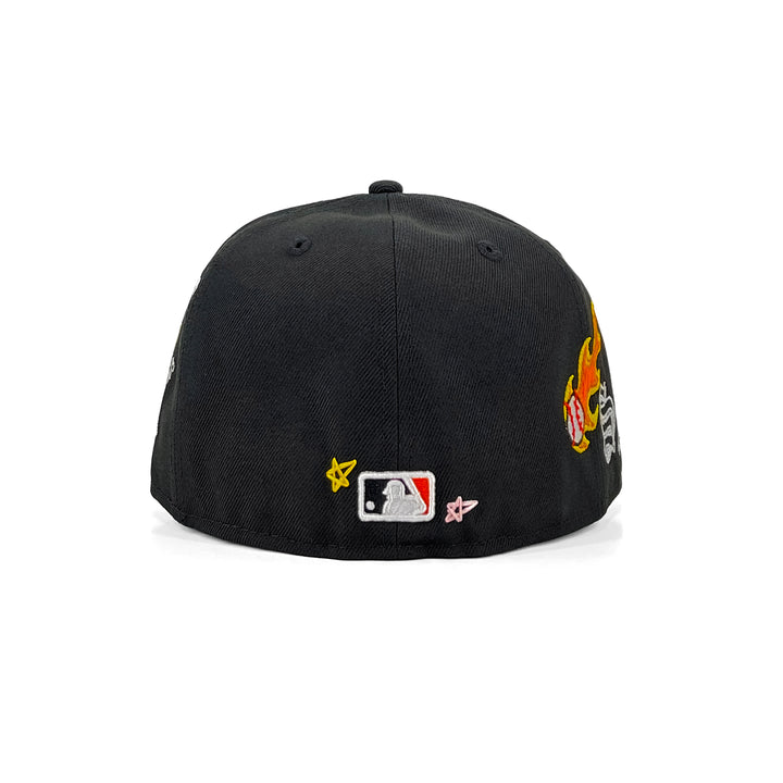 หมวกแก๊ป New Era รุ่น San Francisco Giants Scribble Black 59Fifty Cap