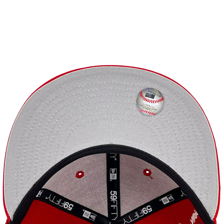 หมวกแก๊ป New Era รุ่น Cincinnati Reds Scribble Red 59Fifty Cap