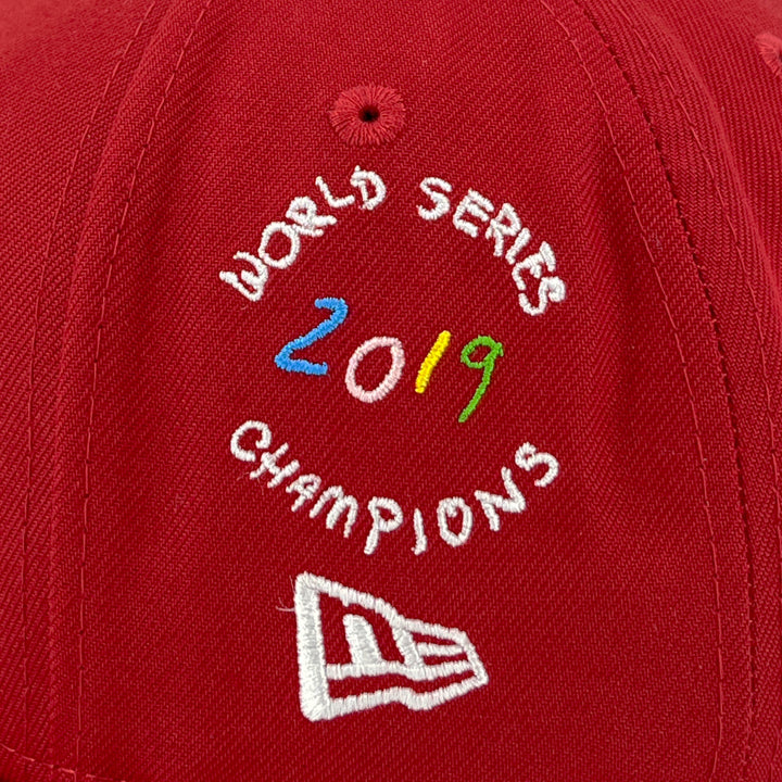 หมวกแก๊ป New Era รุ่น Washington Nationals Scribble Red 59Fifty Cap