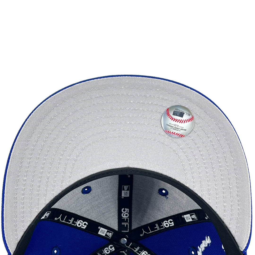 หมวกแก๊ป New Era รุ่น Toronto Blue Jays Co Scribble Royal 59Fifty Cap