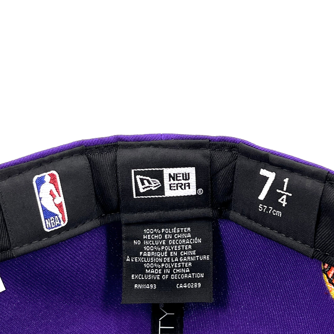หมวกแก๊ป New Era รุ่น Los Angeles Lakers Scribble Purple 59Fifty Cap