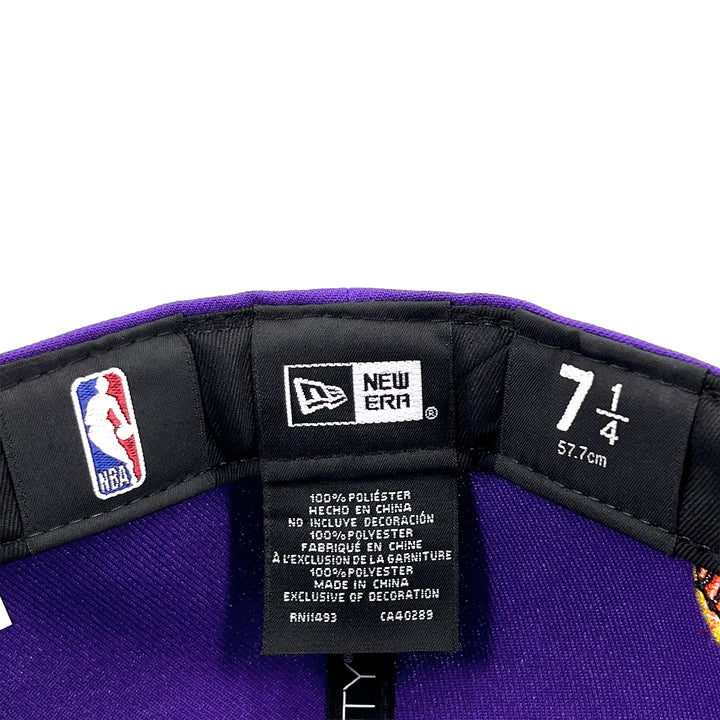 หมวกแก๊ป New Era รุ่น Los Angeles Lakers Scribble Purple 59Fifty Cap