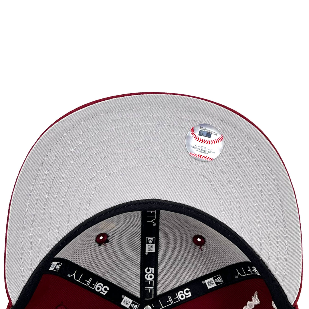 หมวกแก๊ป New Era รุ่น Philadelphia Phillies Co Scribble Cardinal 59Fifty Cap