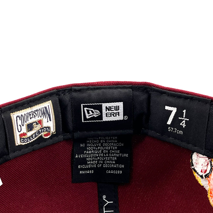 หมวกแก๊ป New Era รุ่น Philadelphia Phillies Co Scribble Cardinal 59Fifty Cap