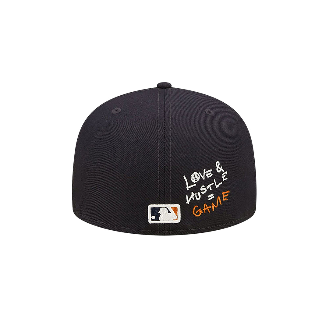 New Era หมวกรุ่น Houston Astros Team Heart 59Fifty Mlb Navy 59Fifty Cap