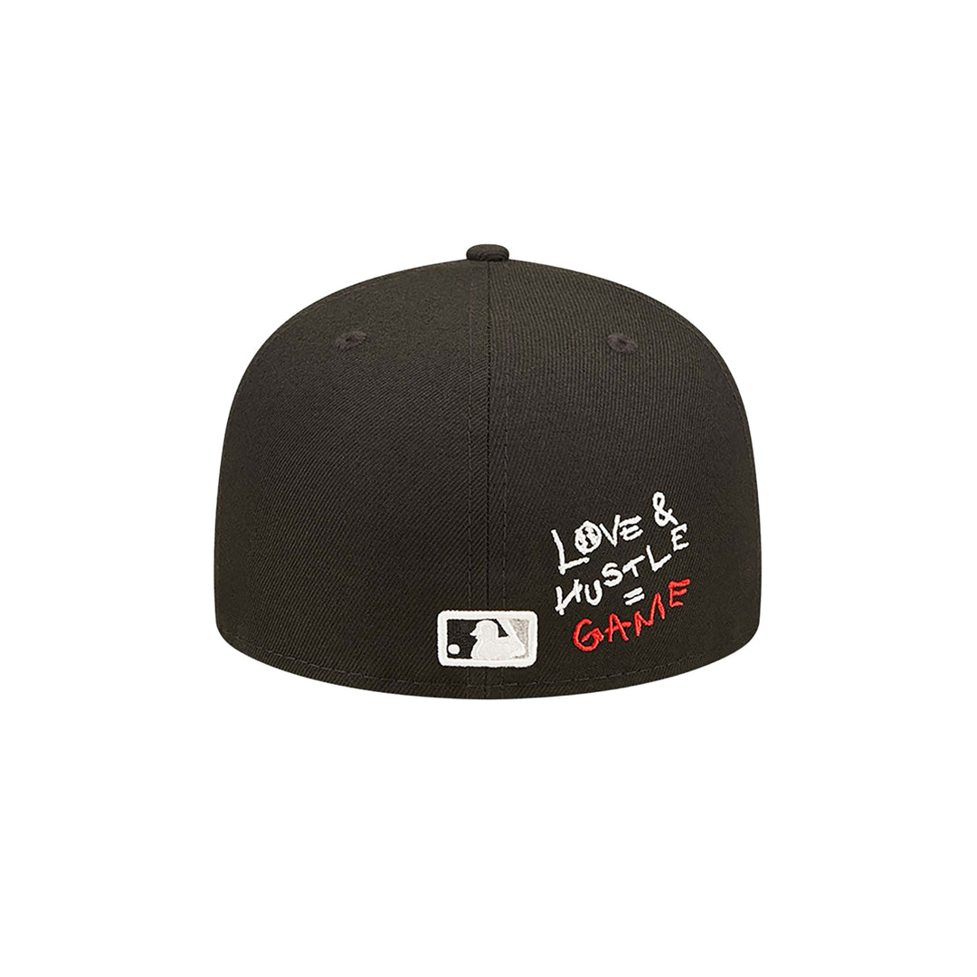 New Era หมวกรุ่น Chicago White Sox Team Heart 59Fifty Mlb Black 59Fifty Cap