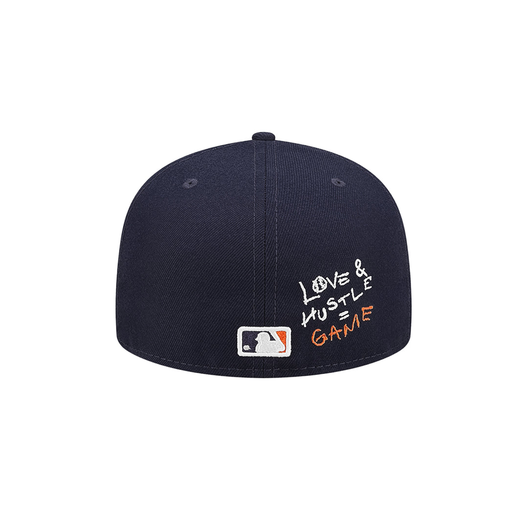 New Era หมวกรุ่น Detroit Tigers Team Heart 59Fifty Mlb Navy 59Fifty Cap
