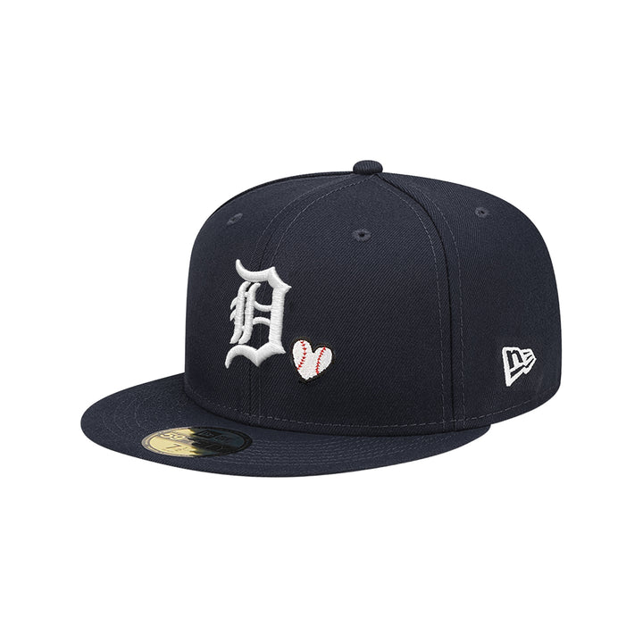 New Era หมวกรุ่น Detroit Tigers Team Heart 59Fifty Mlb Navy 59Fifty Cap