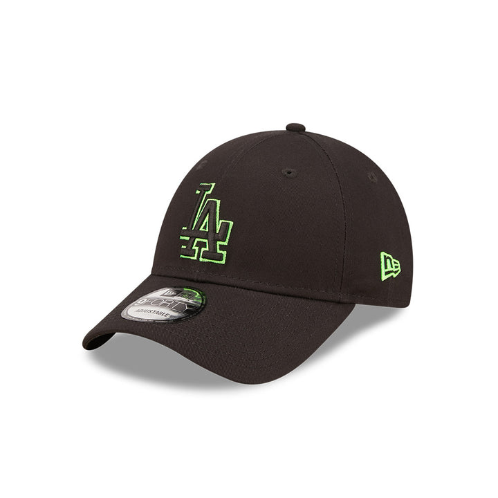 หมวกแก๊ป New Era รุ่น Los Angeles Dodgers Neon Outline Black 9Forty Cap