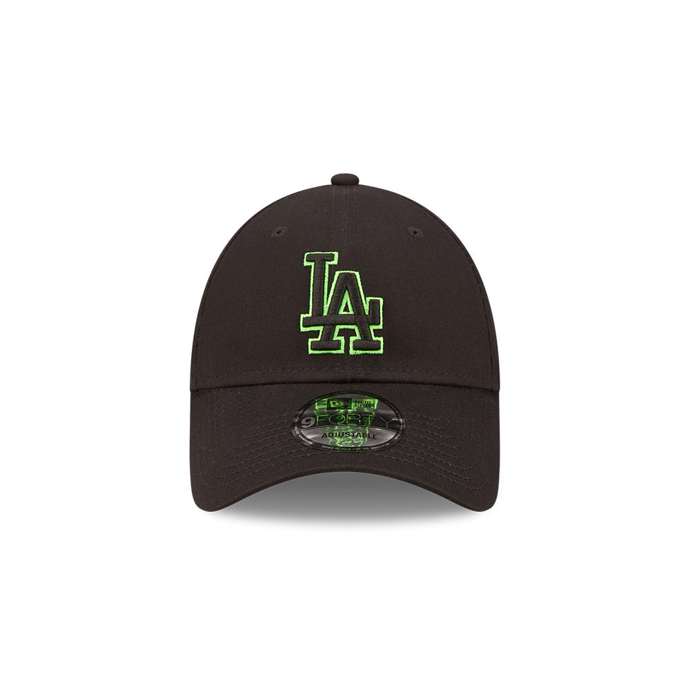 หมวกแก๊ป New Era รุ่น Los Angeles Dodgers Neon Outline Black 9Forty Cap