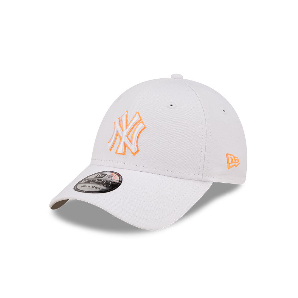 หมวกแก๊ป New Era รุ่น New York Yankees Neon Outline Optic White 9Forty Cap