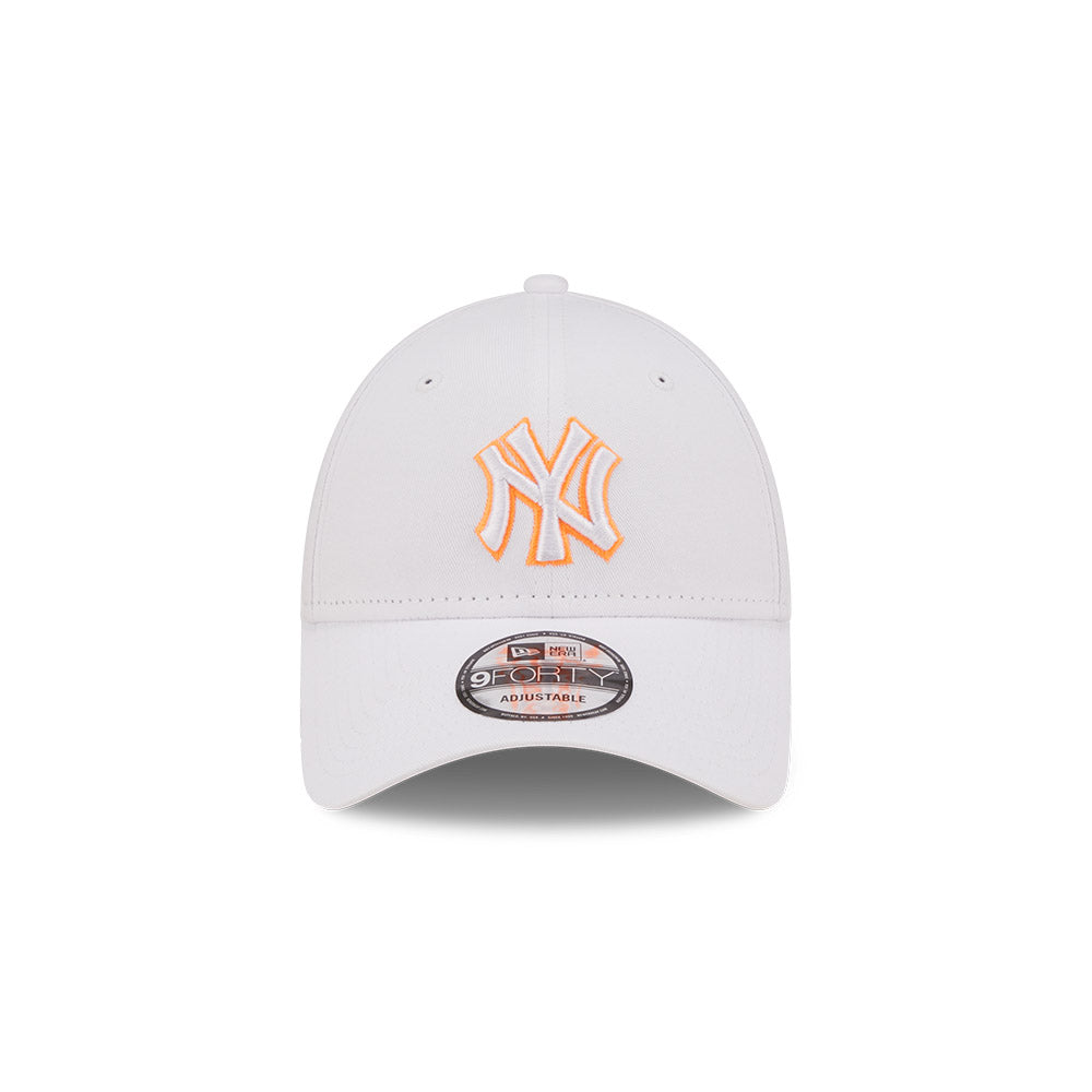 หมวกแก๊ป New Era รุ่น New York Yankees Neon Outline Optic White 9Forty Cap