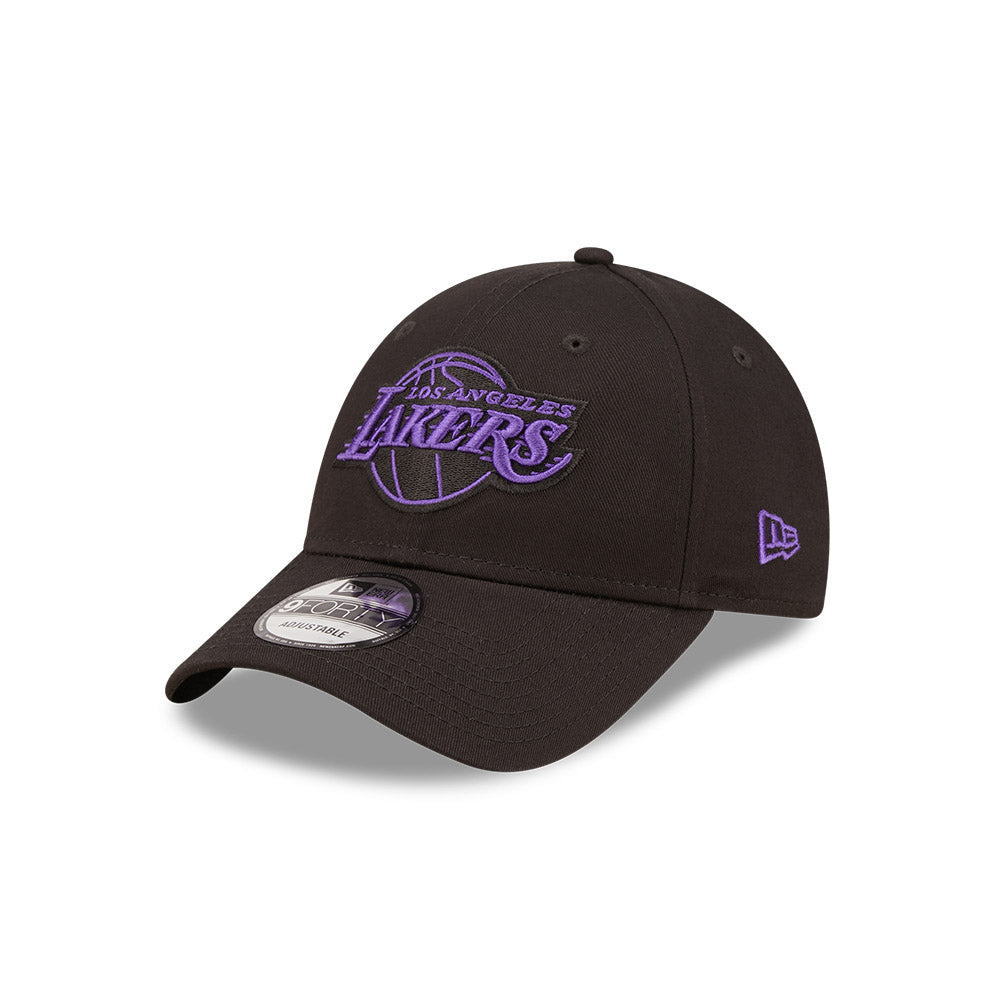 หมวกแก๊ป New Era รุ่น Los Angeles Lakers Neon Outline Black 9Forty Cap