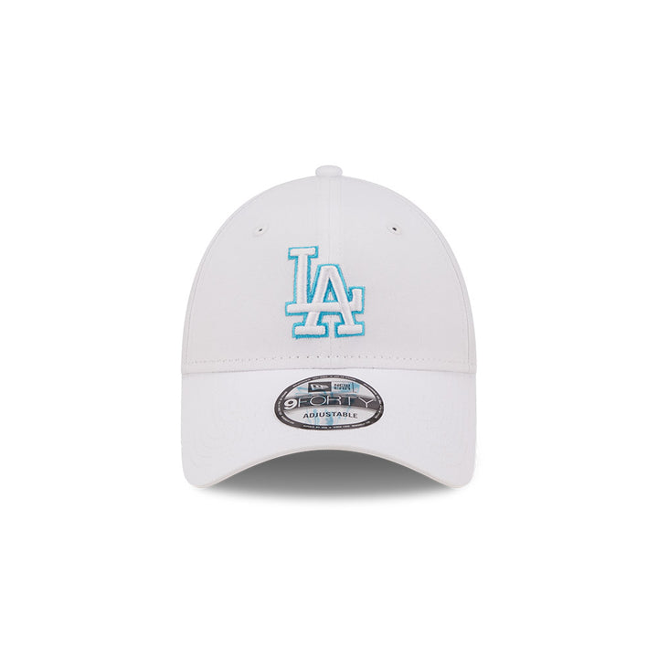 หมวกแก๊ป New Era รุ่น Los Angeles Dodgers Neon Outline Optic White 9Forty Cap