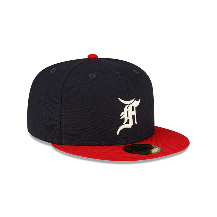 New Era หมวกรุ่น New Era X Fear Of God Atlanta Braves Navy 59Fifty Cap