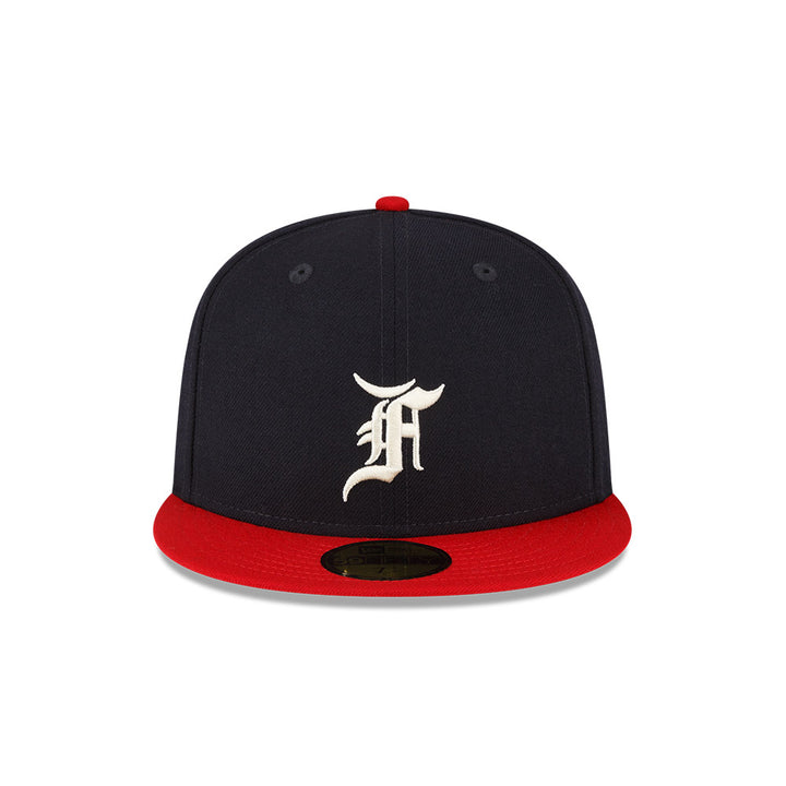 New Era หมวกรุ่น New Era X Fear Of God Atlanta Braves Navy 59Fifty Cap