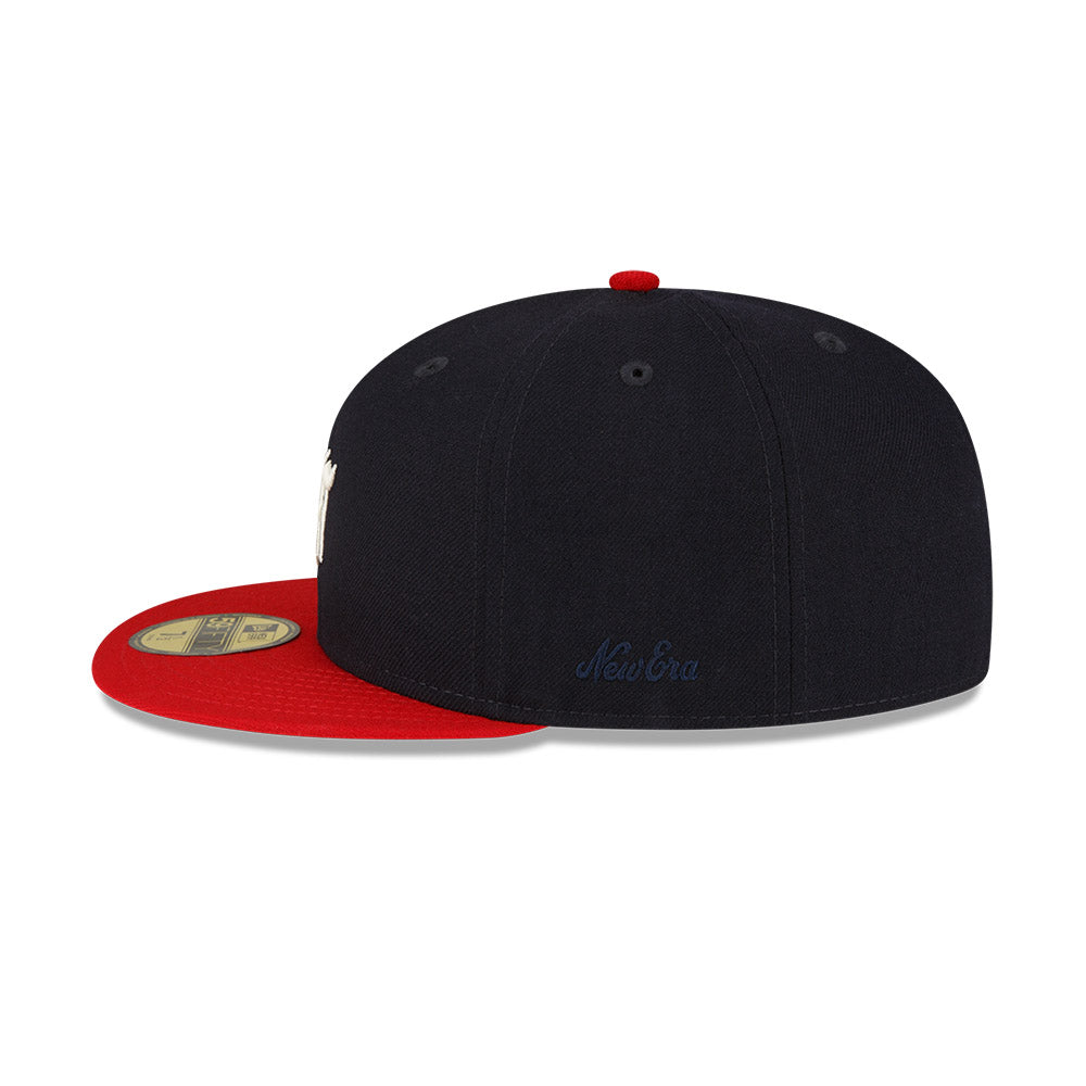 New Era หมวกรุ่น New Era X Fear Of God Atlanta Braves Navy 59Fifty Cap