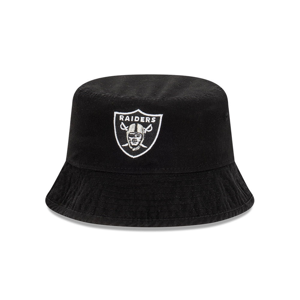 LAS VEGAS RAIDERS WASHED BUCKET BLACK BUCKET 01