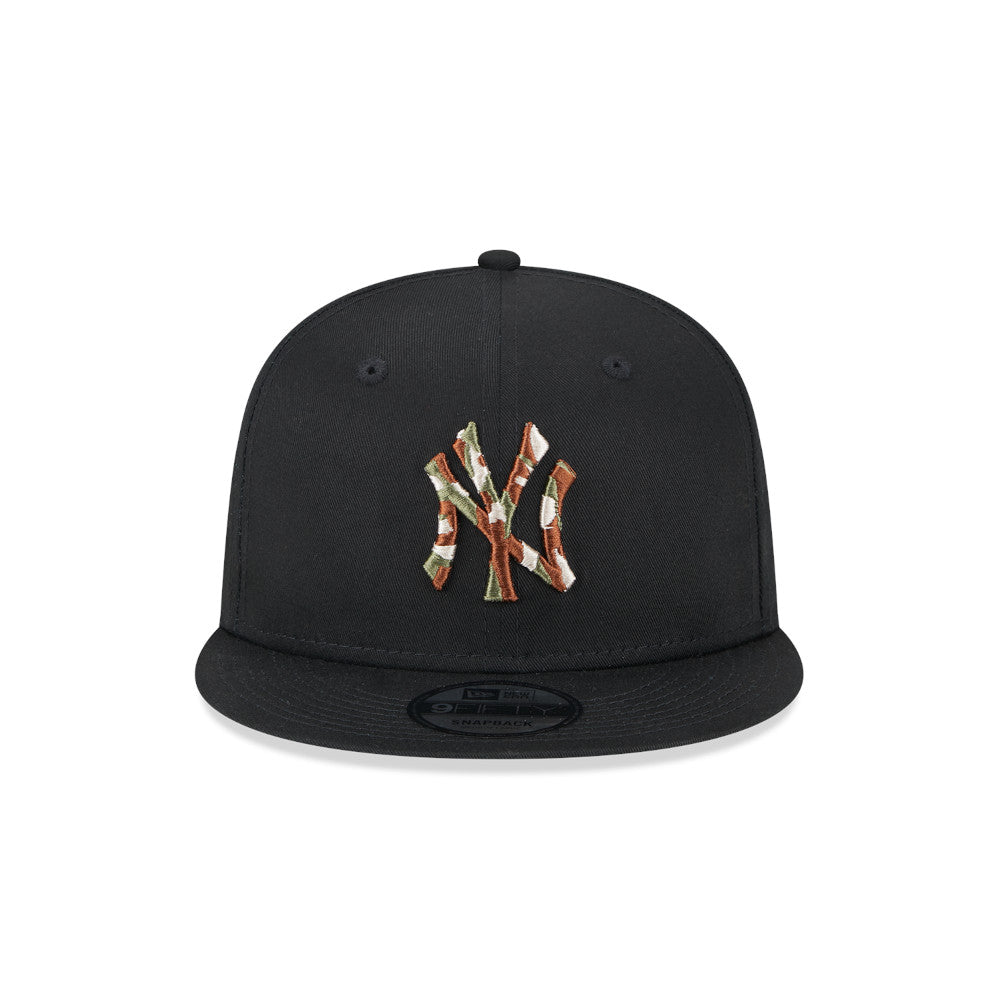 New Era หมวกรุ่น New York Yankees Seasonal Infill Black 9Fifty Cap