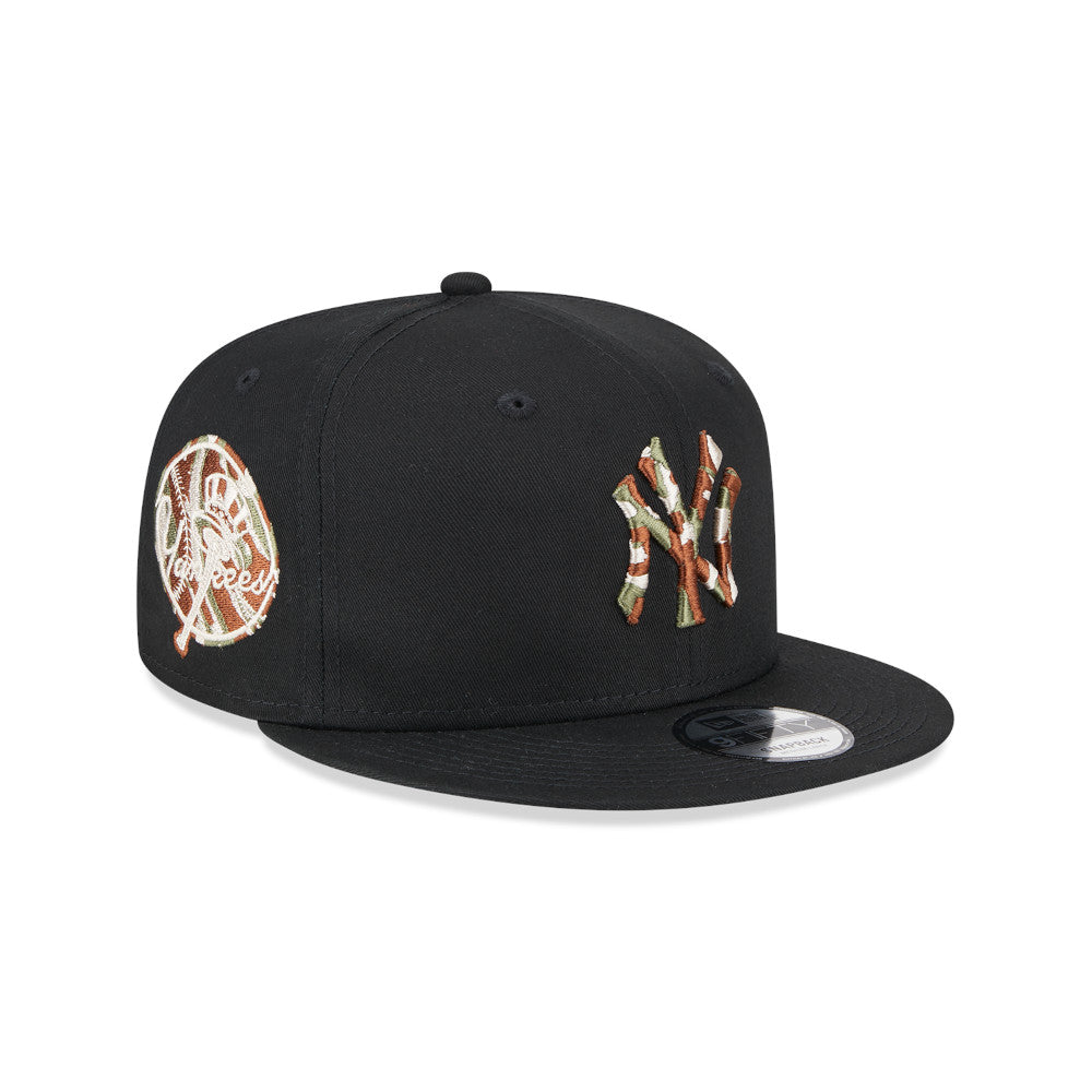 New Era หมวกรุ่น New York Yankees Seasonal Infill Black 9Fifty Cap