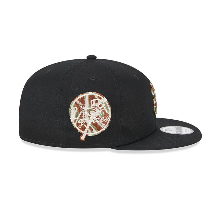 New Era หมวกรุ่น New York Yankees Seasonal Infill Black 9Fifty Cap
