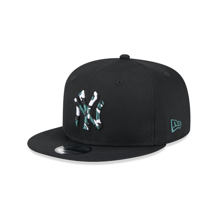 New Era หมวกรุ่น New York Yankees Seasonal Infill Black 9Fifty Cap