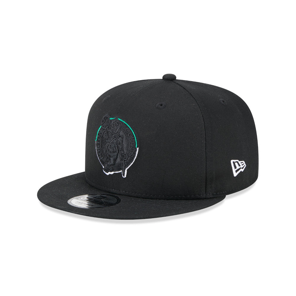 New Era หมวกรุ่น BOSTON CELTICS SPLIT LOGO 9FIFTY BLACK 9FIFTY CAP