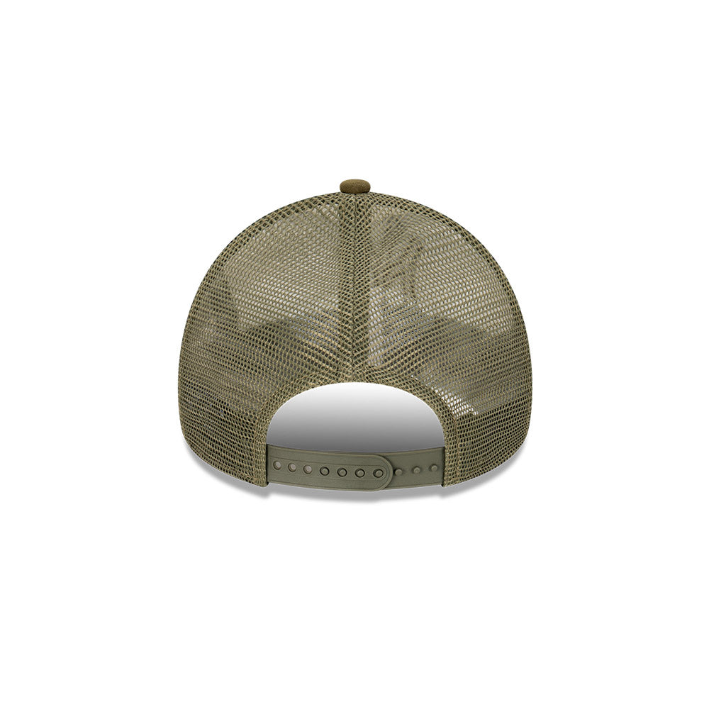หมวกแก๊ป New Era รุ่น New York Yankees Earthtones World Series 2-Tone New Olive Visor White 9Forty AF Trucker Cap