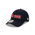 BOSTON RED SOX TEAM WORDMARK NAVY 9FORTY SNAPBACK CAP 60428443
