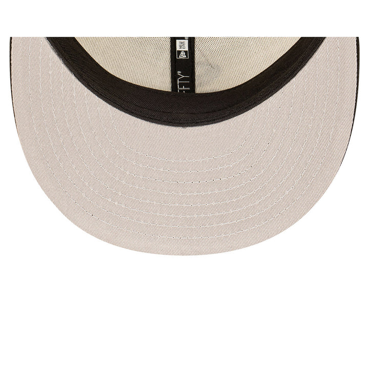 New Era หมวกรุ่น Las Vegas Raiders 2-Tone Black Visor Chrome White 9Fifty Cap