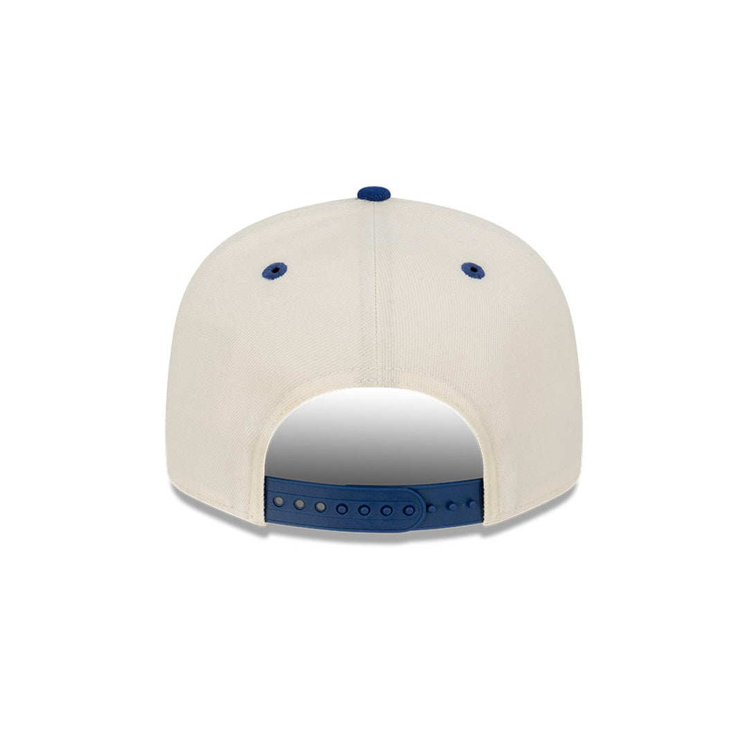 New Era หมวกรุ่น Los Angeles Dodgers 2-Tone Dark Royal Visor Chrome White 9Fifty Cap