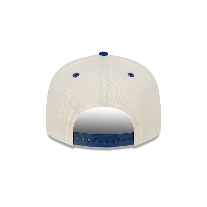 New Era หมวกรุ่น Los Angeles Dodgers 2-Tone Dark Royal Visor Chrome White 9Fifty Cap