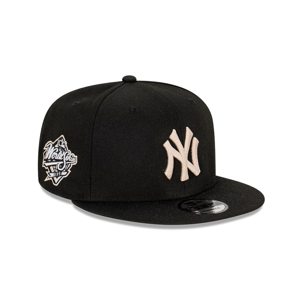 New Era หมวกรุ่น New York Yankees Cooperstown Stone World Series Black 9Fifty Cap