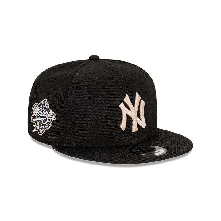 New Era หมวกรุ่น New York Yankees Cooperstown Stone World Series Black 9Fifty Cap