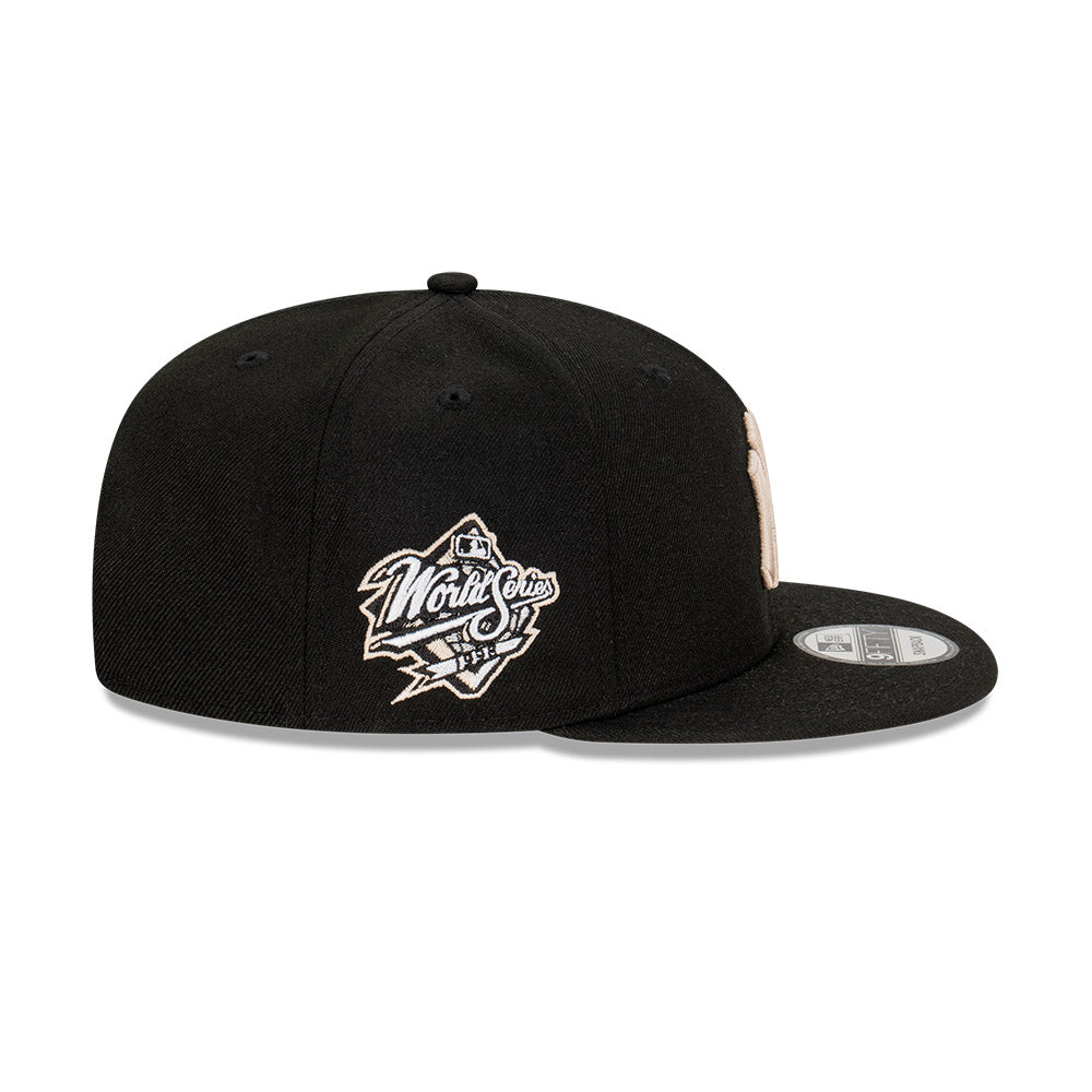 New Era หมวกรุ่น New York Yankees Cooperstown Stone World Series Black 9Fifty Cap